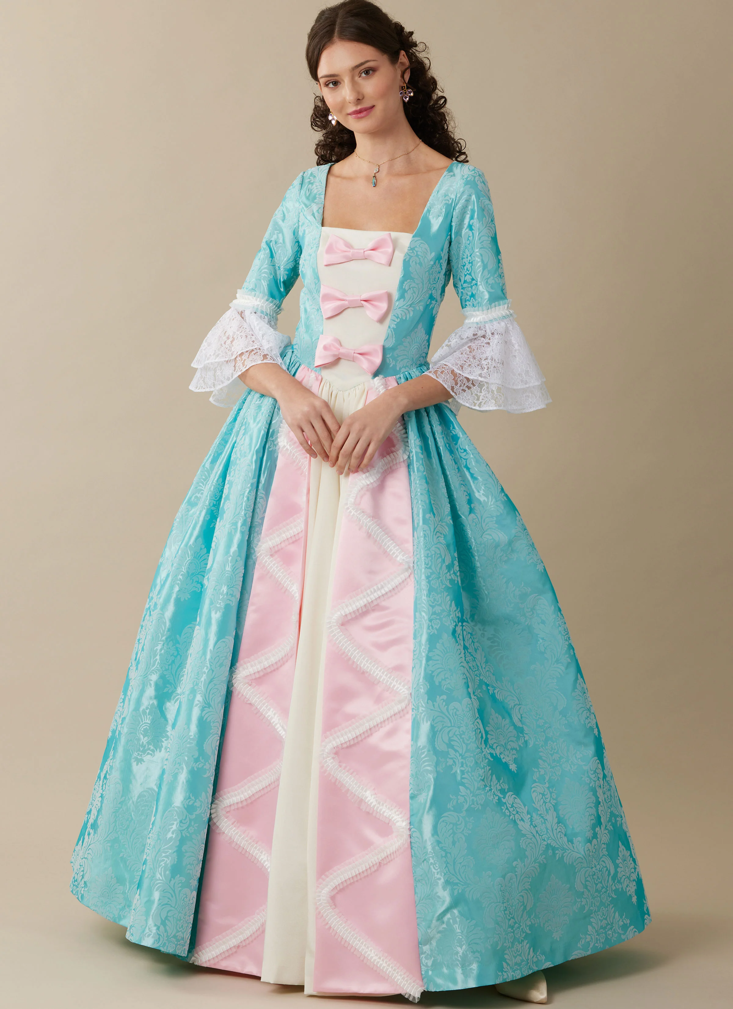 McCall's Childrenās and Misses Princess Costume M8549 - Image 3