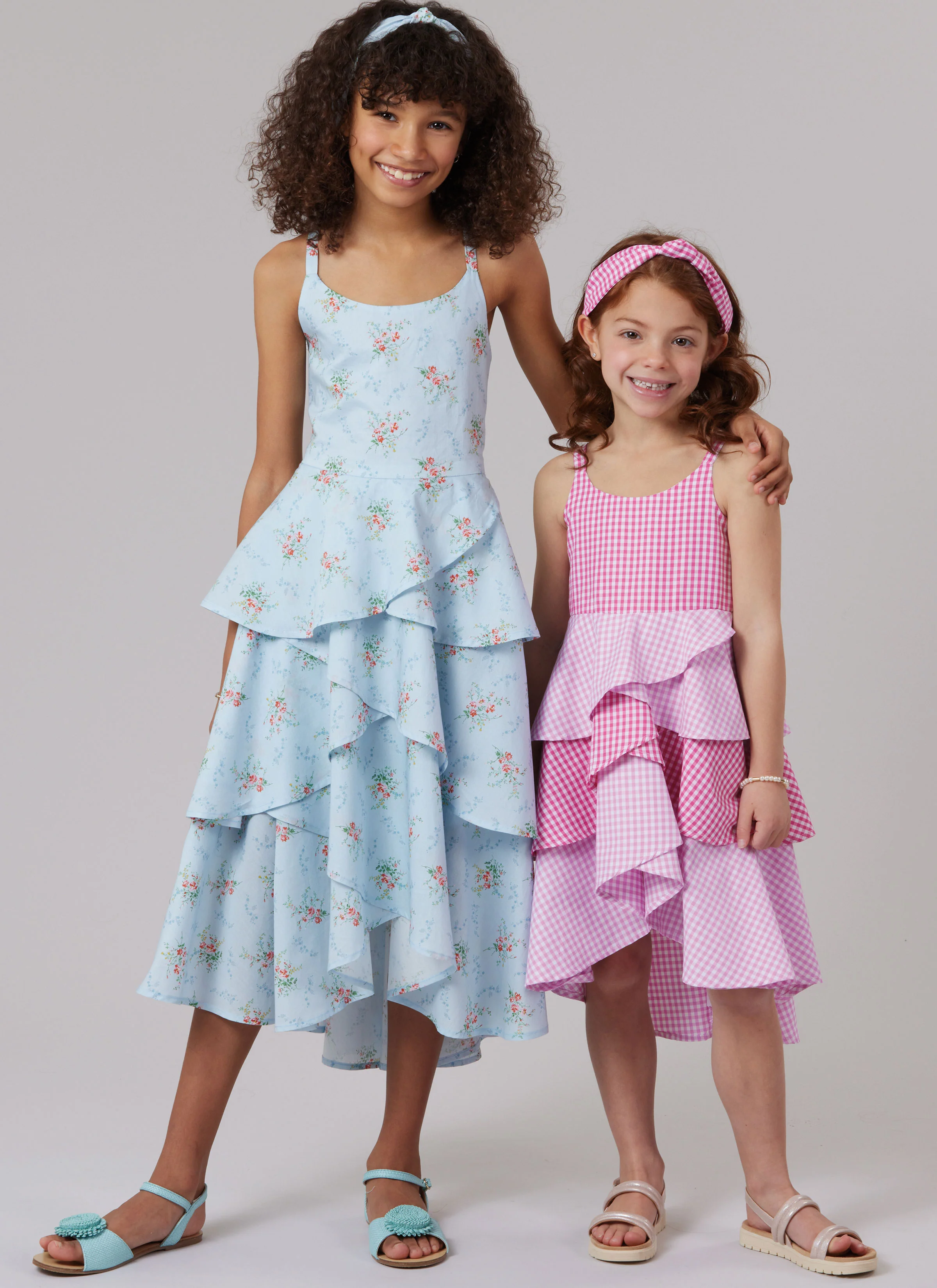 McCall's Children's and Girls' Dresses and Headband M8592