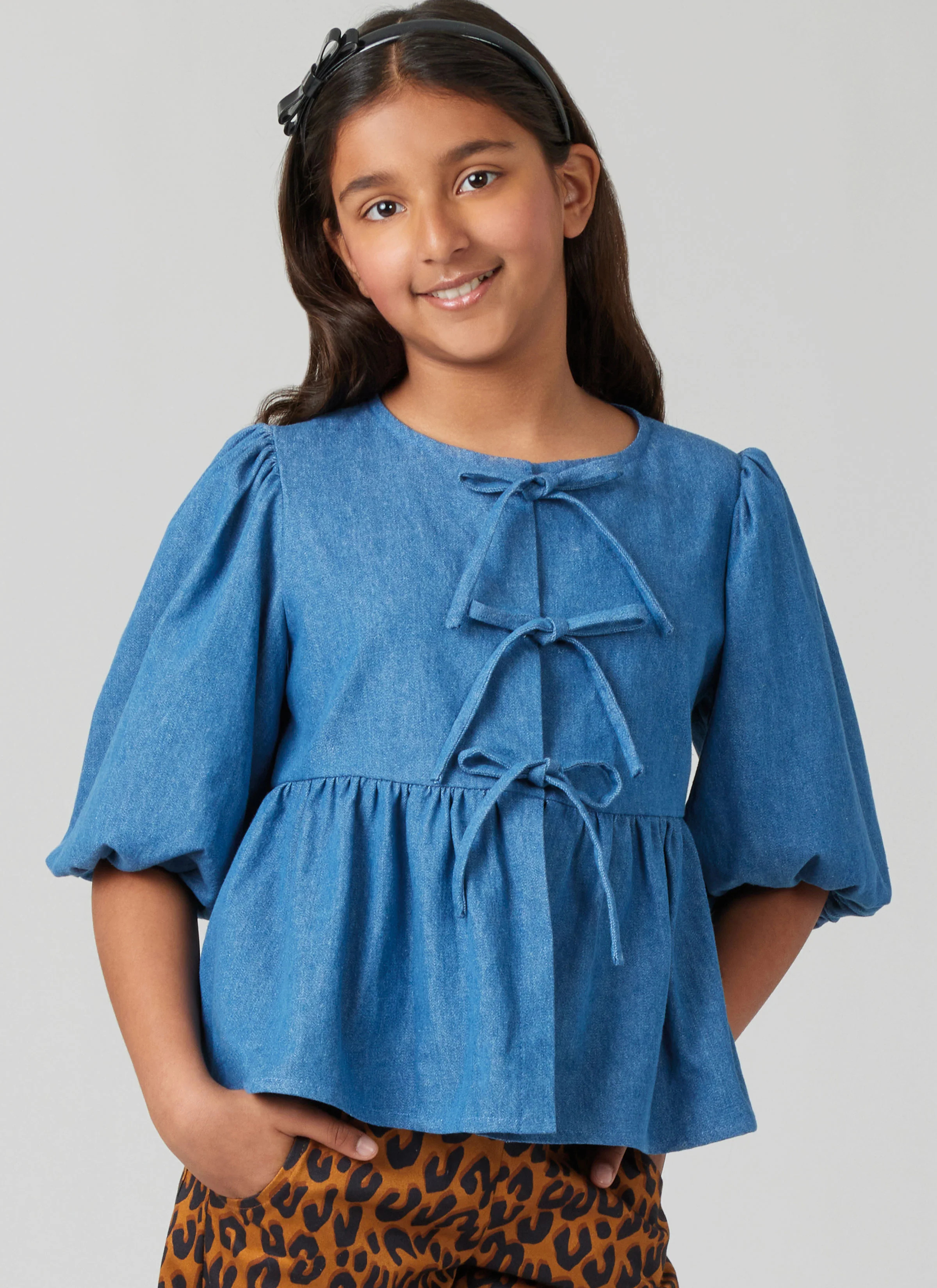 McCall's Children's and Girls' Top, Dress and Trousers M8618 - Image 6