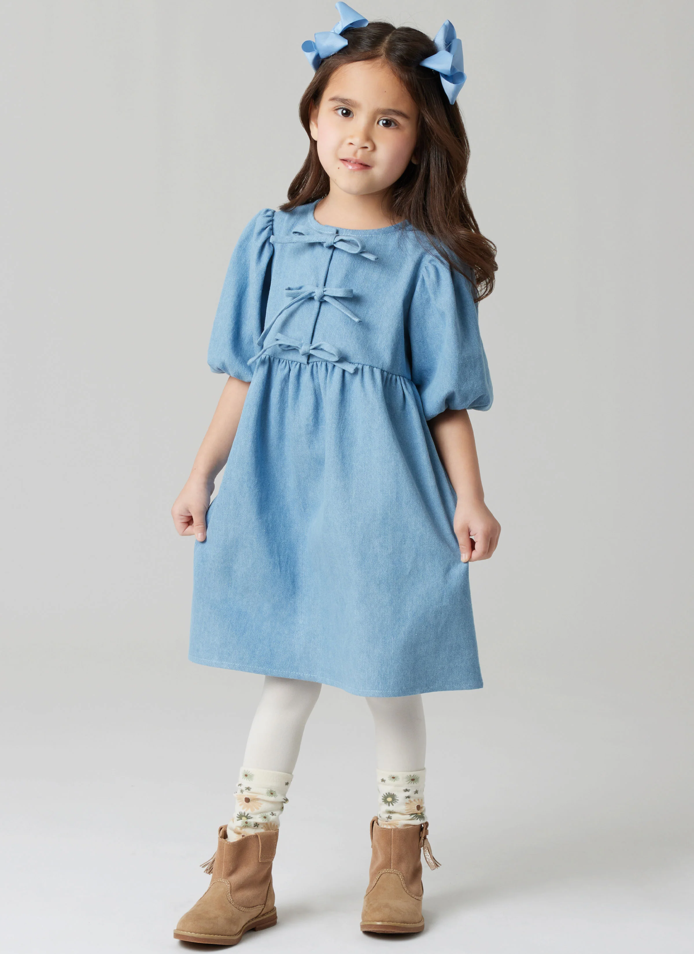 McCall's Children's and Girls' Top, Dress and Trousers M8618 - Image 9