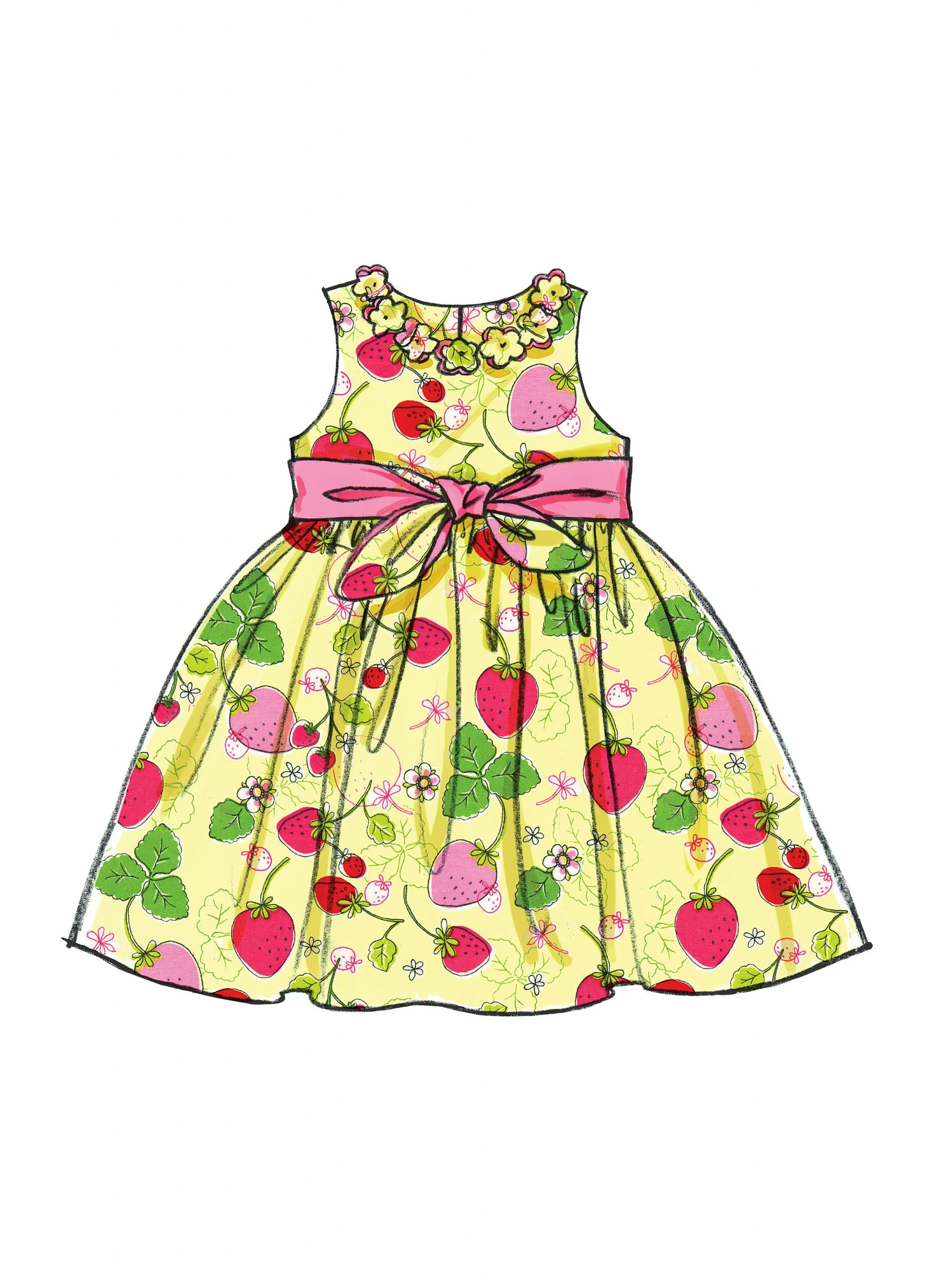McCalls Children's Dresses M5793 - Image 4