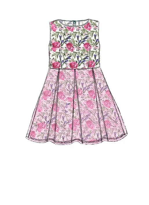 McCalls Children's Dresses M7707 - Image 4