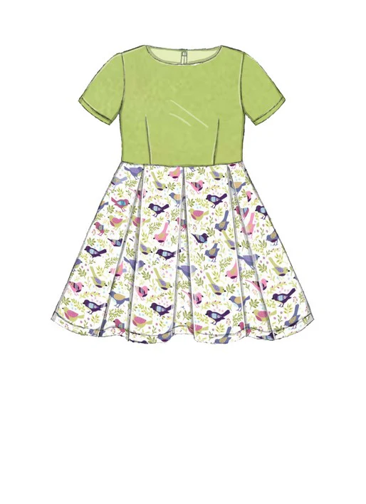 McCalls Children's Dresses M7707 - Image 5
