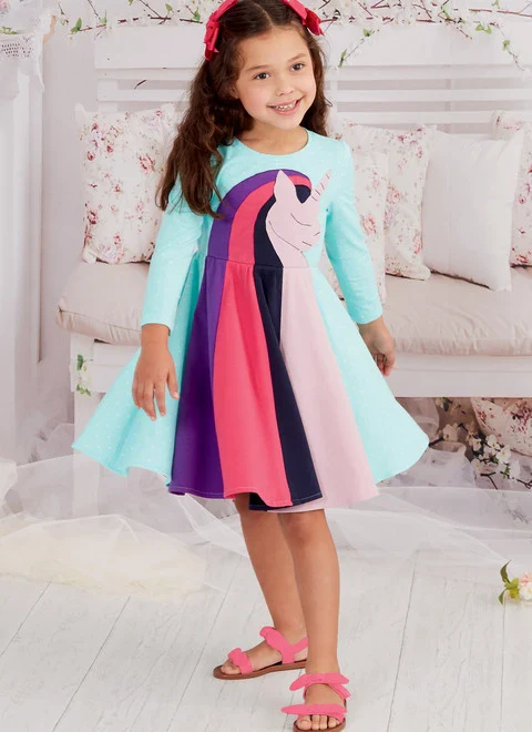 McCalls Children's Dresses M8267 - Image 3