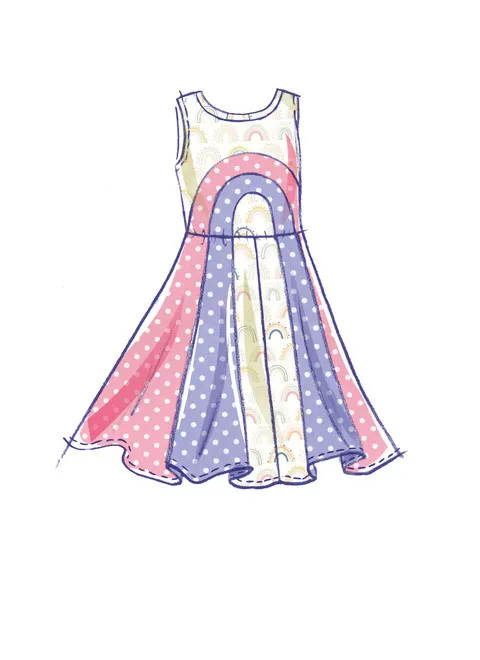 McCalls Children's Dresses M8267 - Image 6