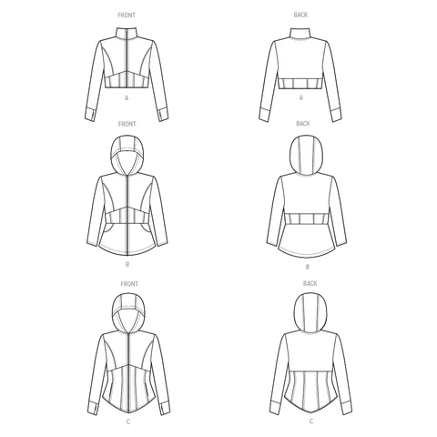McCalls Corset Style Jacket M8366 - Image 7
