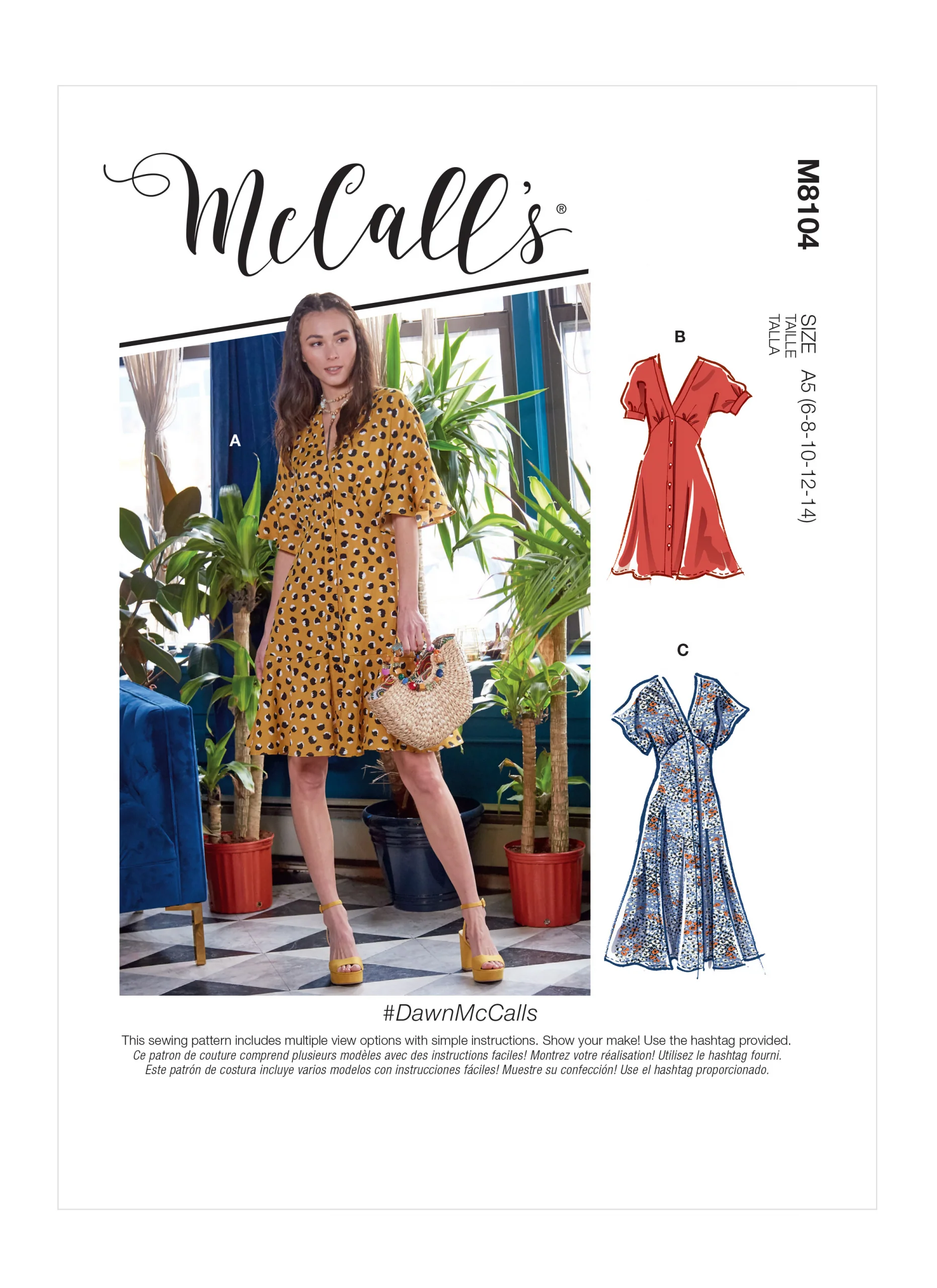 McCalls Dress M8104 - Image 2