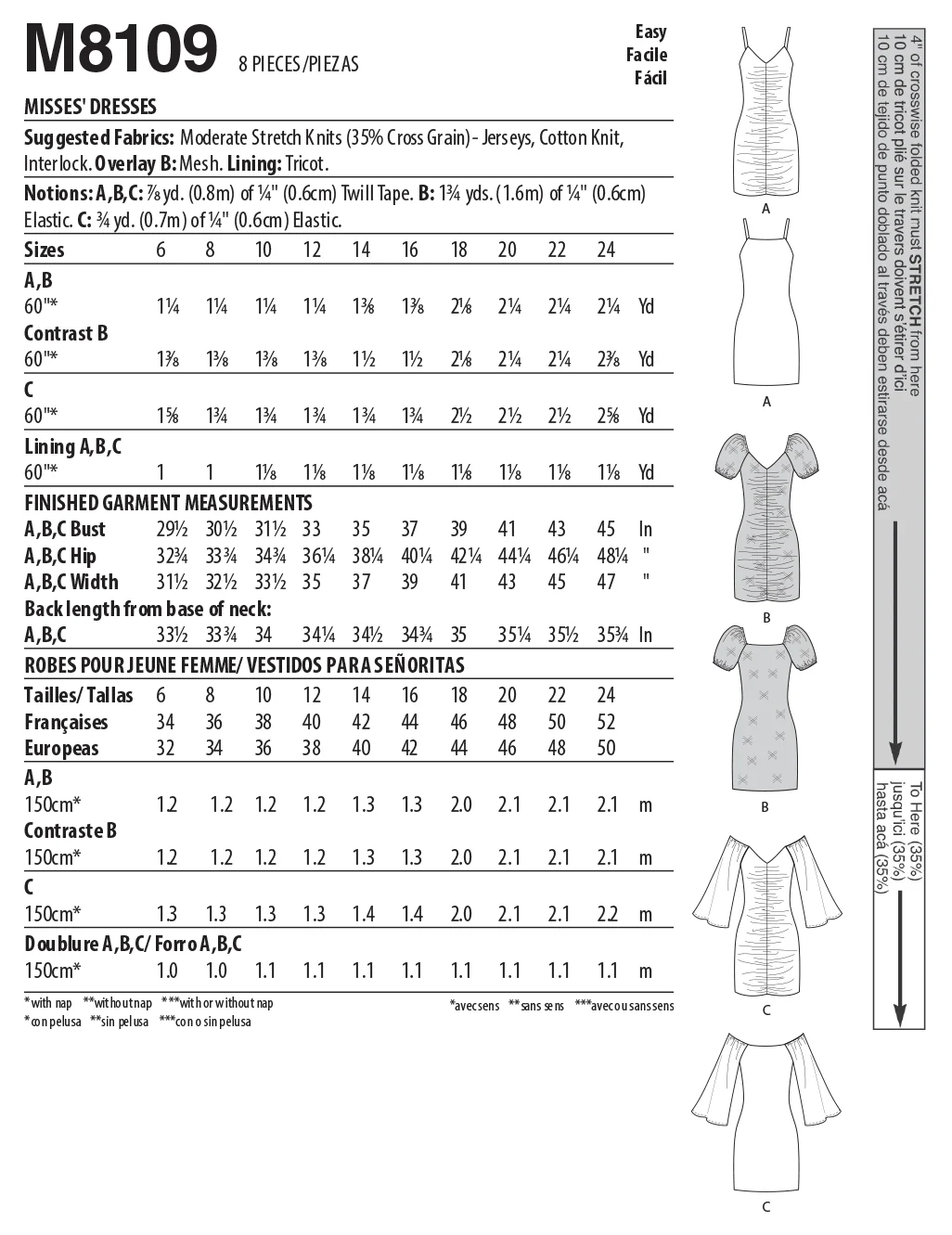 McCalls Dress M8109 - Image 7