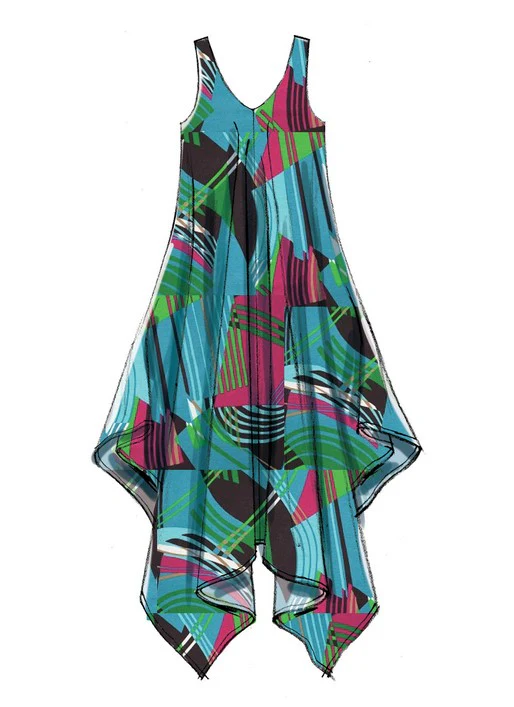 McCalls Dresses and Jumpsuit M7402 - Image 5