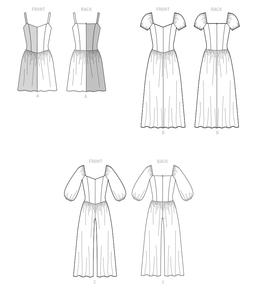 McCalls Dresses and Jumpsuit M8209 - Image 6