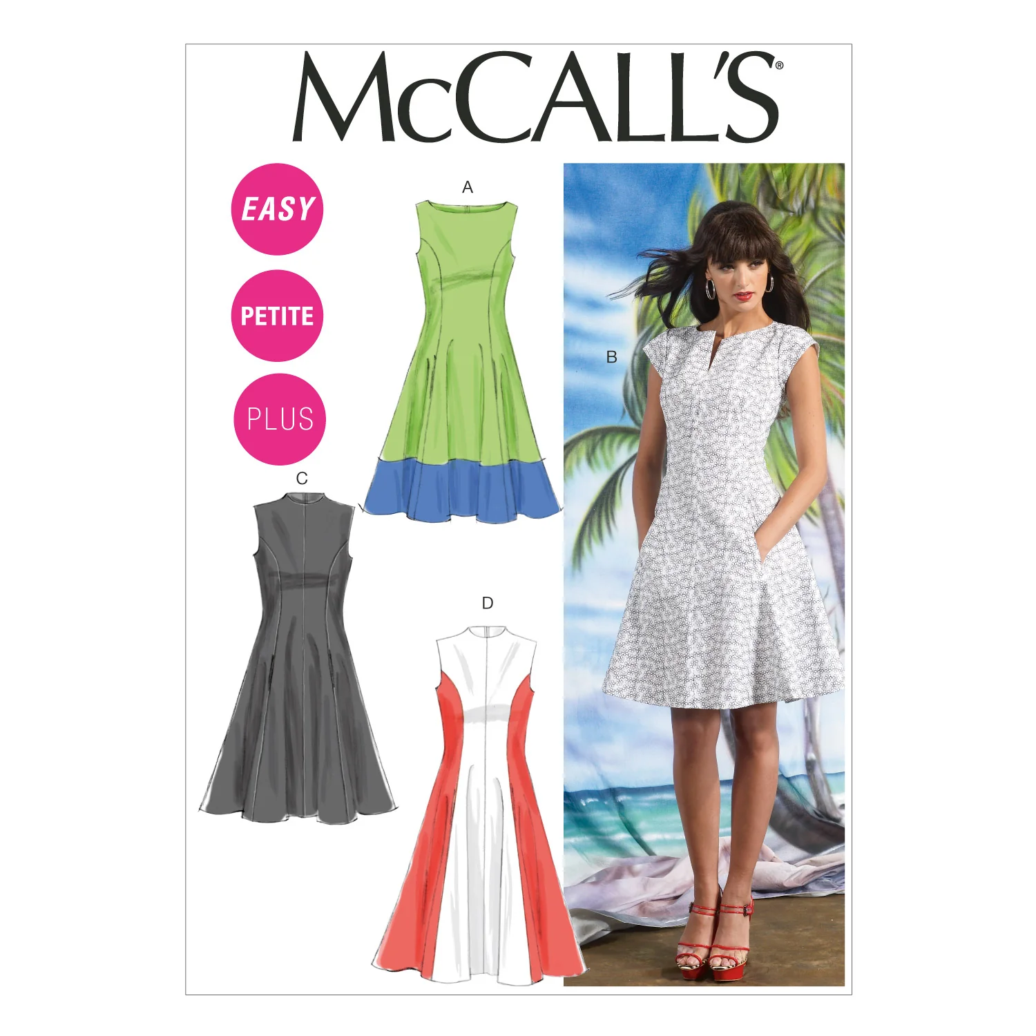 McCalls Dresses M6741 - Image 2
