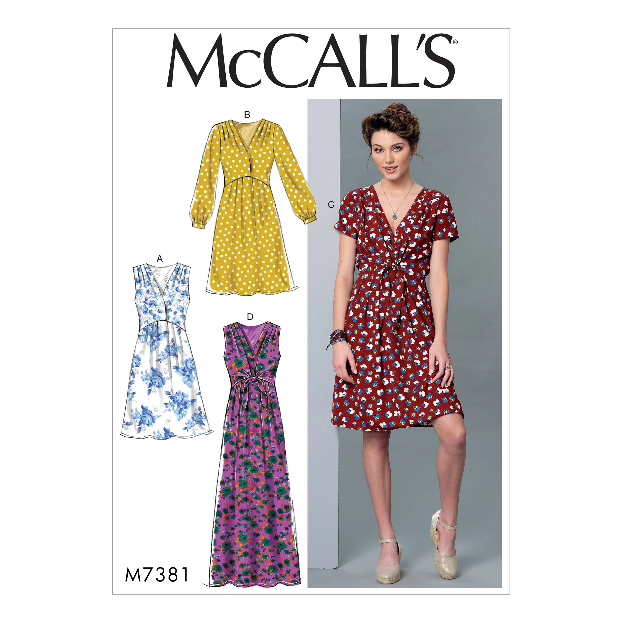McCalls Dresses M7381 - Image 2