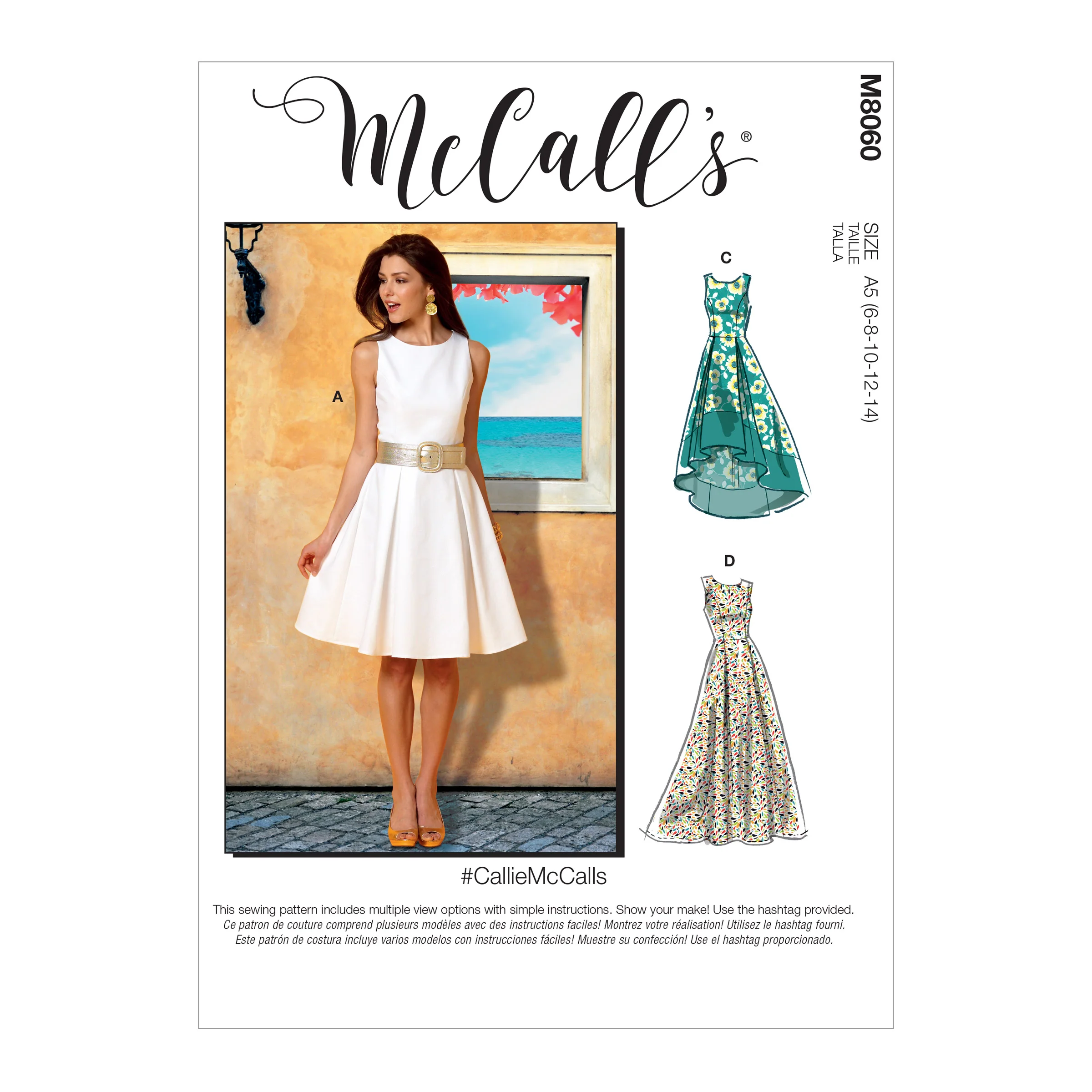 McCalls Dresses M8060 - Image 5