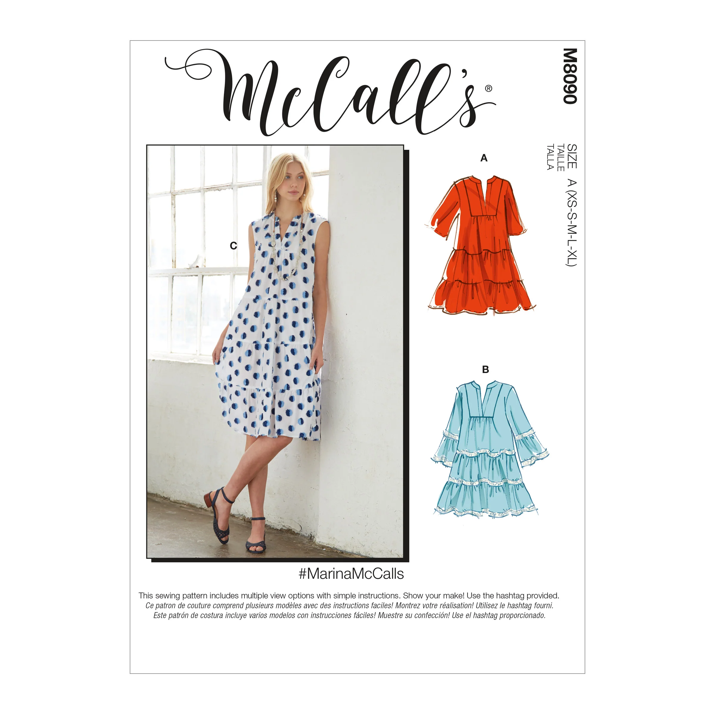 McCalls Dresses M8090 - Image 2