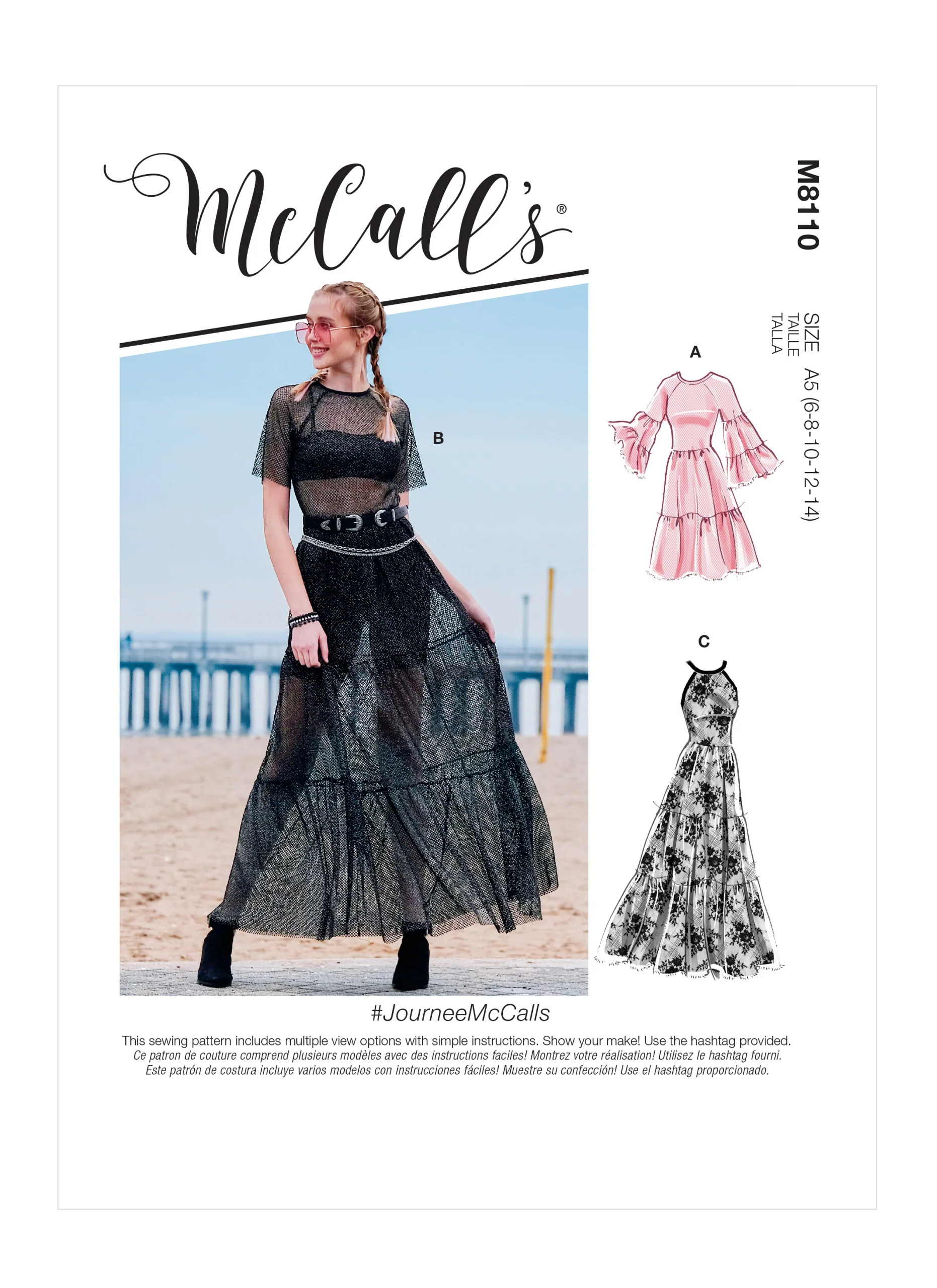 McCalls Dresses M8110 - Image 2