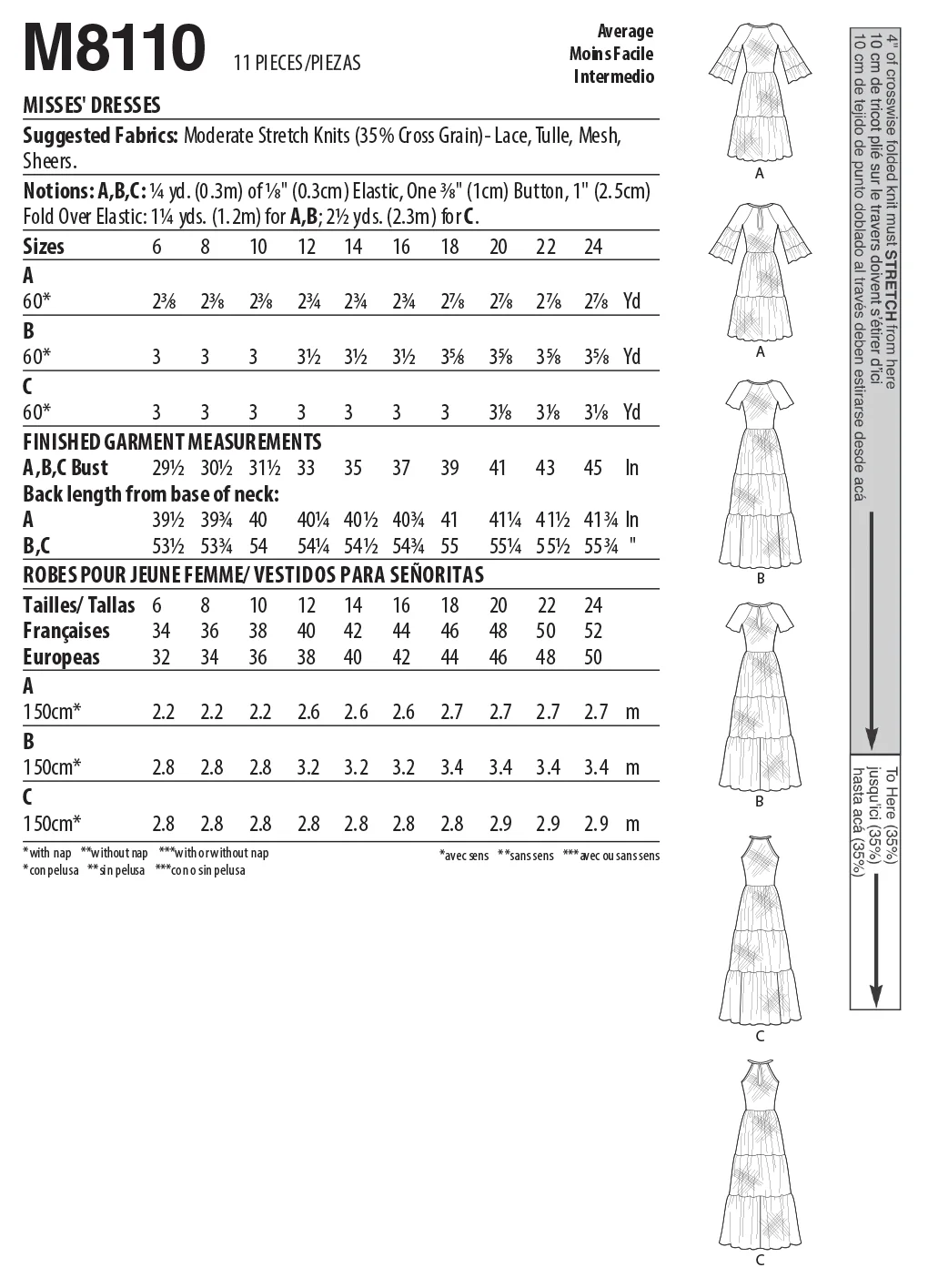 McCalls Dresses M8110 - Image 7