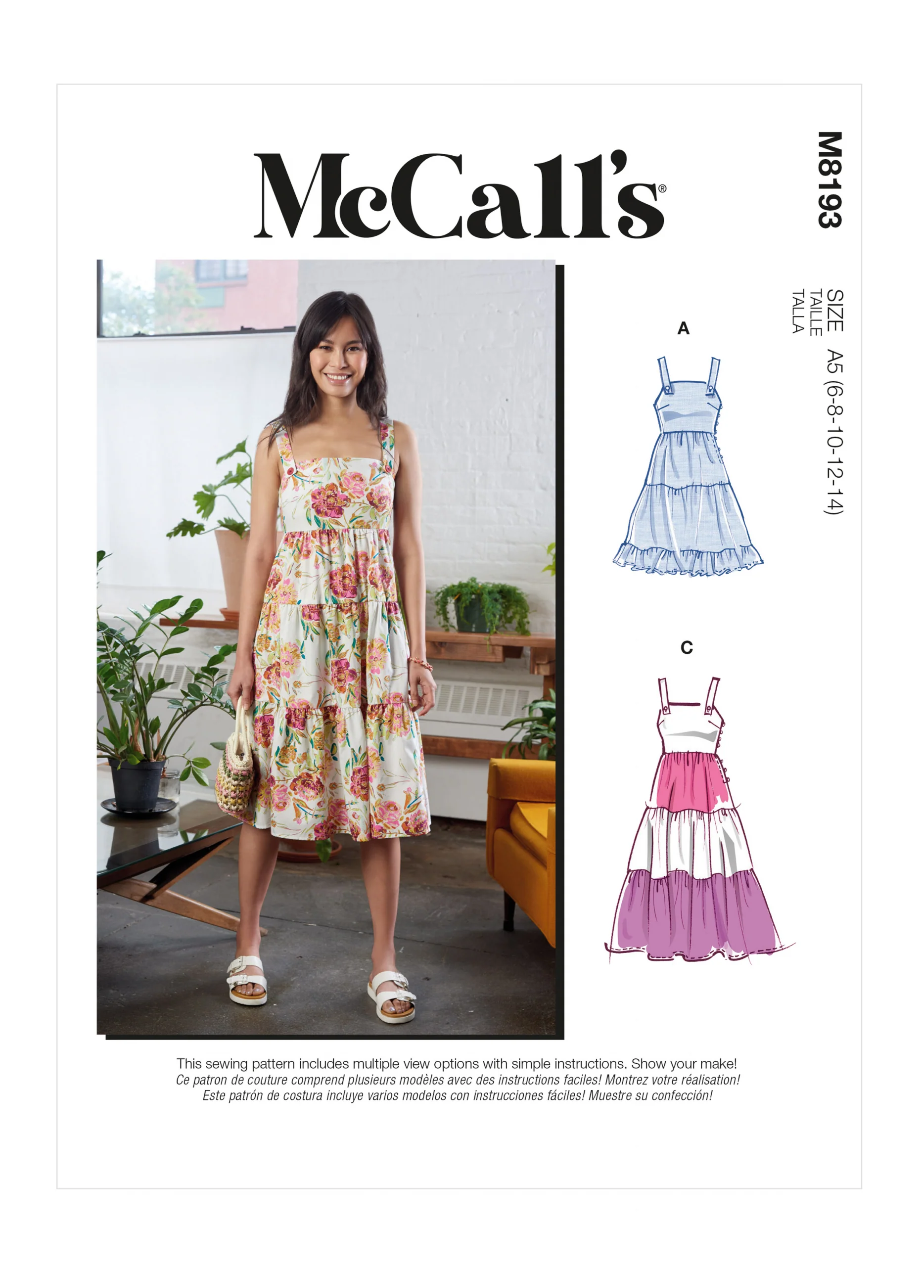 McCalls Dresses M8193 - Image 2