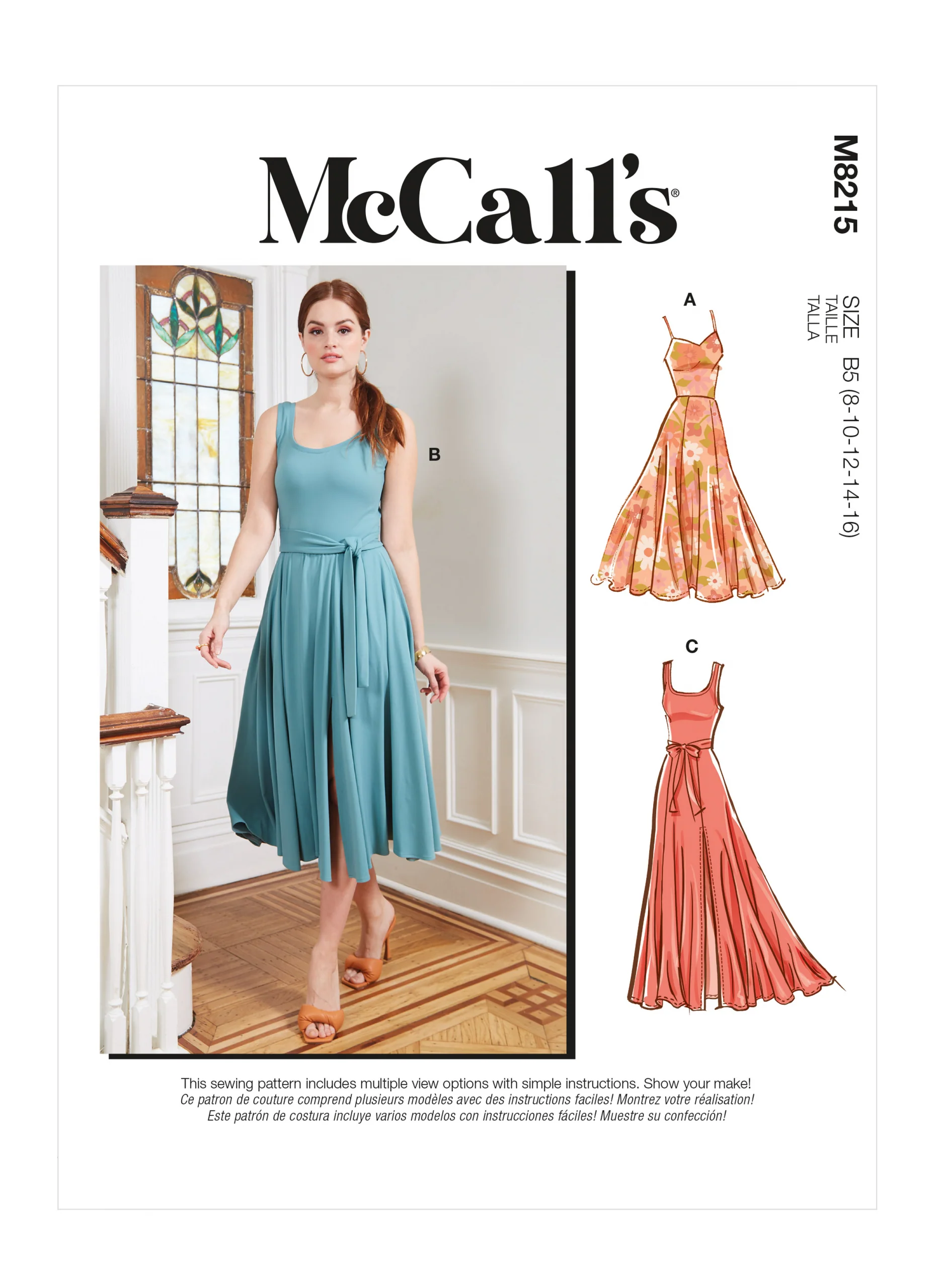 McCalls Dresses M8215 - Image 2