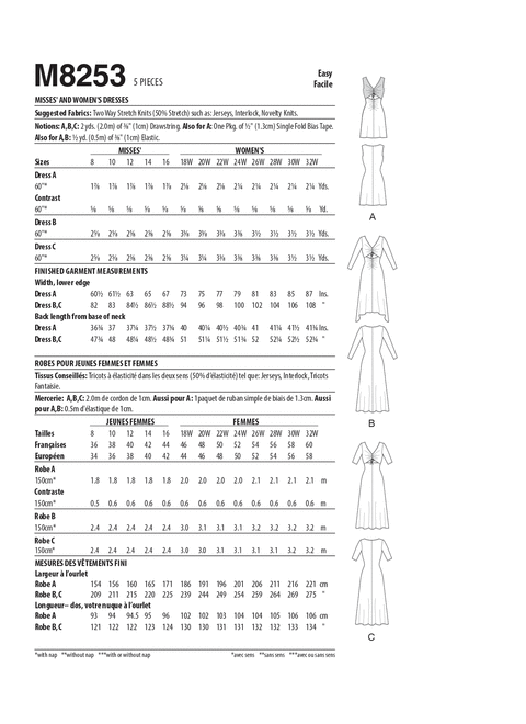 McCalls Dresses M8253 - Image 7