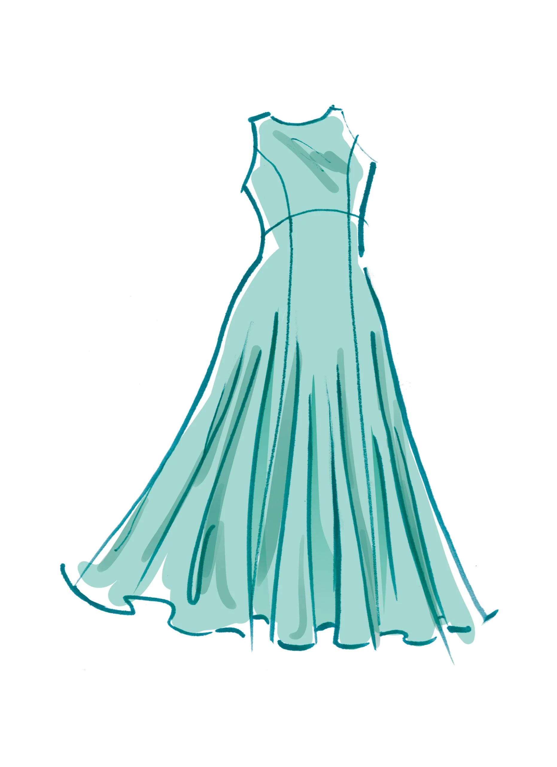McCalls Evening Dresses M8475 - Image 4