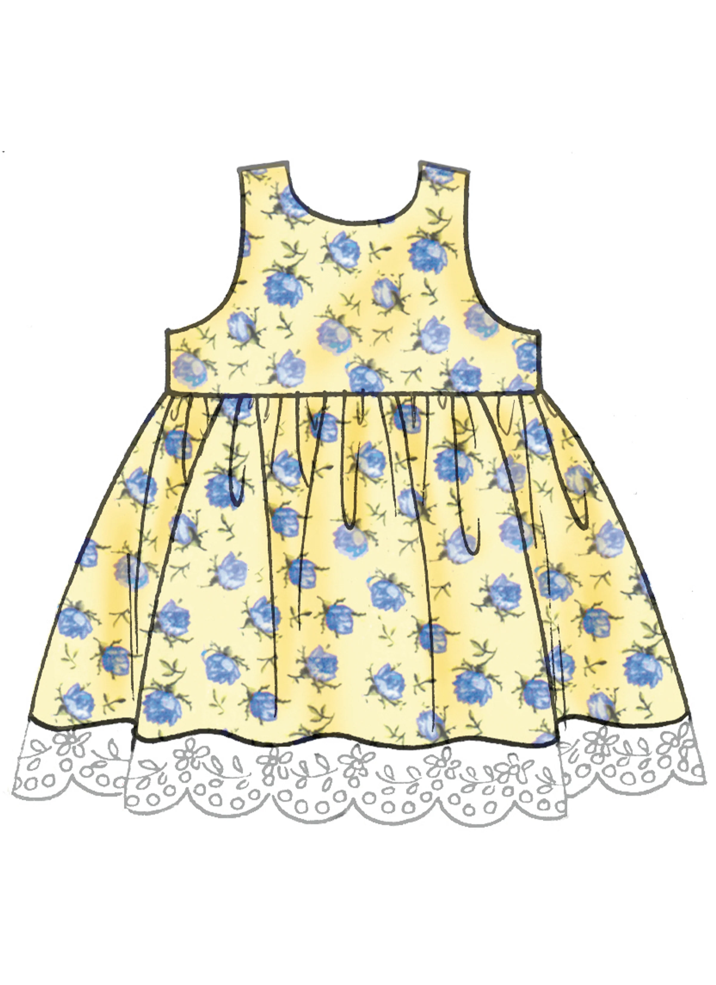 McCalls Infants Outfit M8519 - Image 4