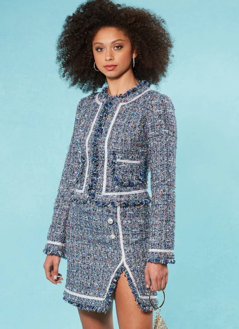 McCalls Jacket and Skirt M8370 - Image 3