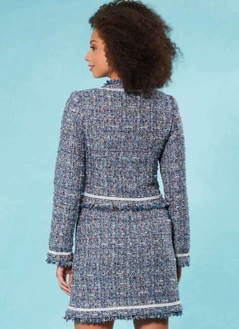 McCalls Jacket and Skirt M8370 - Image 6