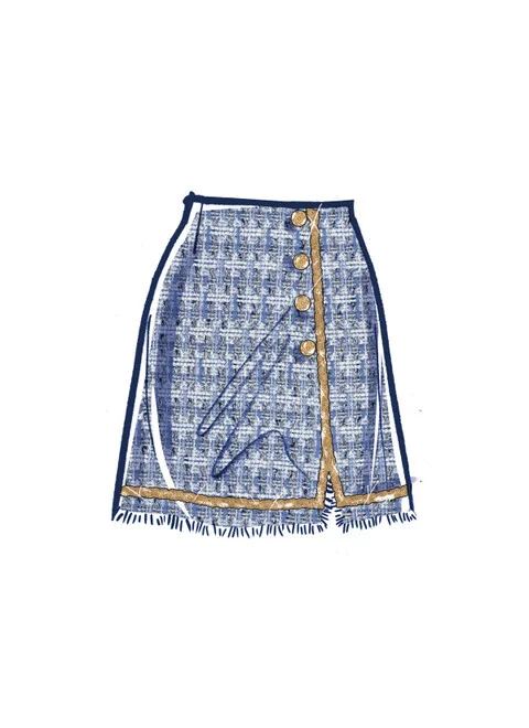 McCalls Jacket and Skirt M8370 - Image 8