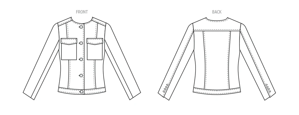 McCalls Jacket M8474 - Image 8