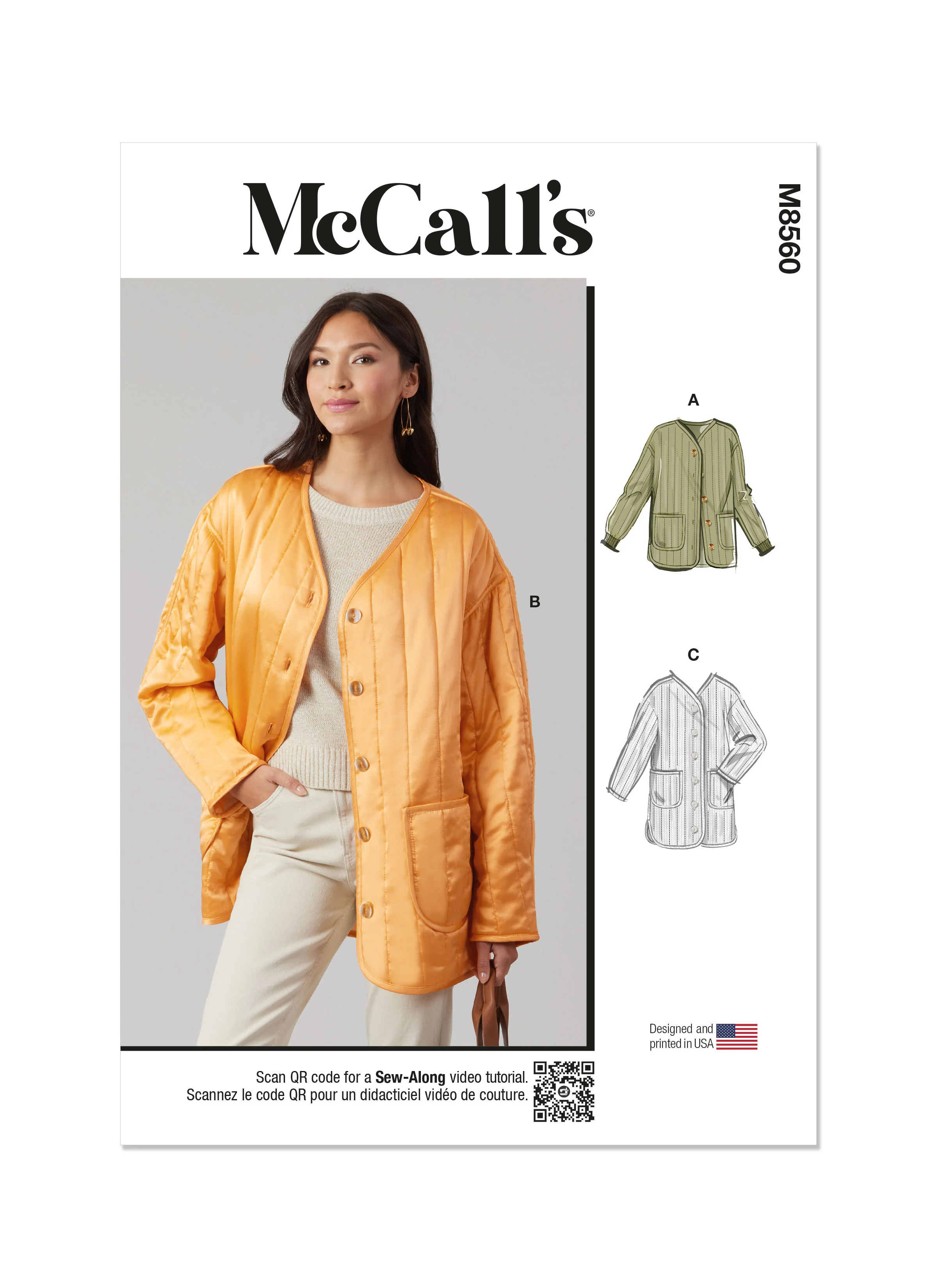 McCall's Jacket M8560 - Image 2