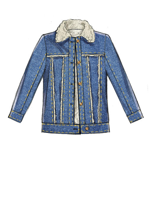 McCalls Jackets and Vest M7729 - Image 8