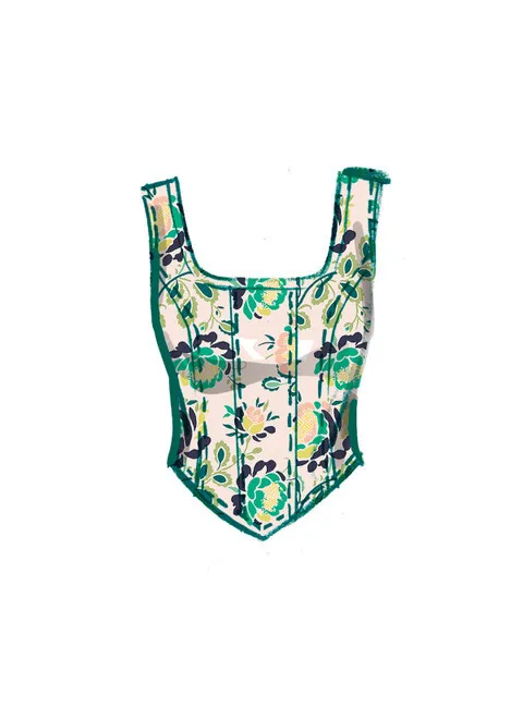 McCalls Knit Corset Tops M8364 - Image 5