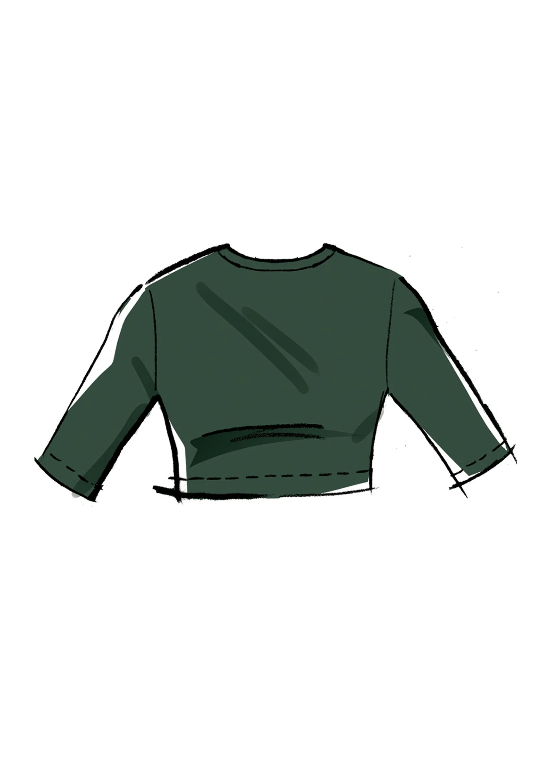 McCalls Knit Top & Leggings M8455 - Image 4