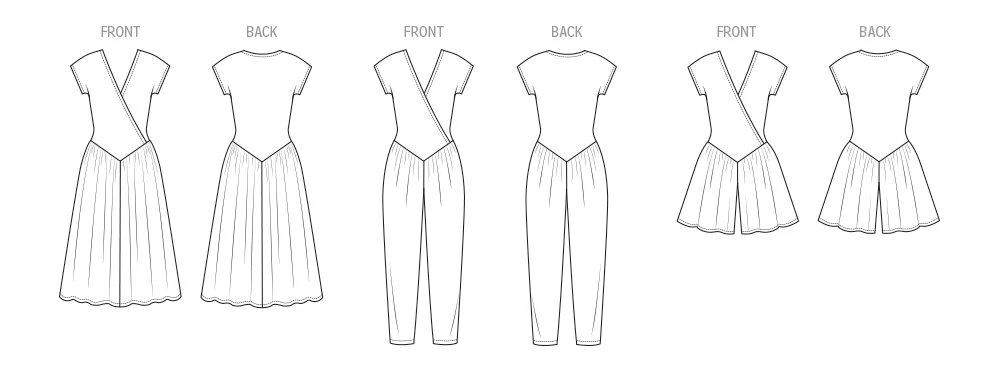 McCalls Vintage Dress & Jumpsuit M8500 - Image 3