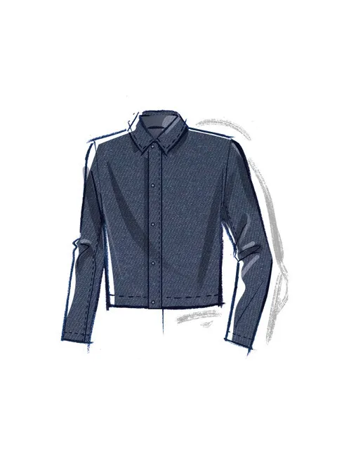 McCalls Men's Jacket M8371 - Image 6