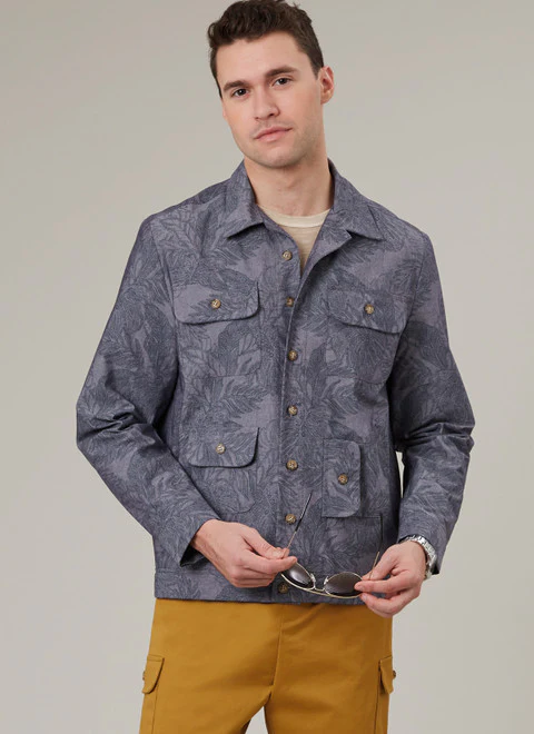 McCalls Men's Jacket, Shorts & Trousers M8393 - Image 3