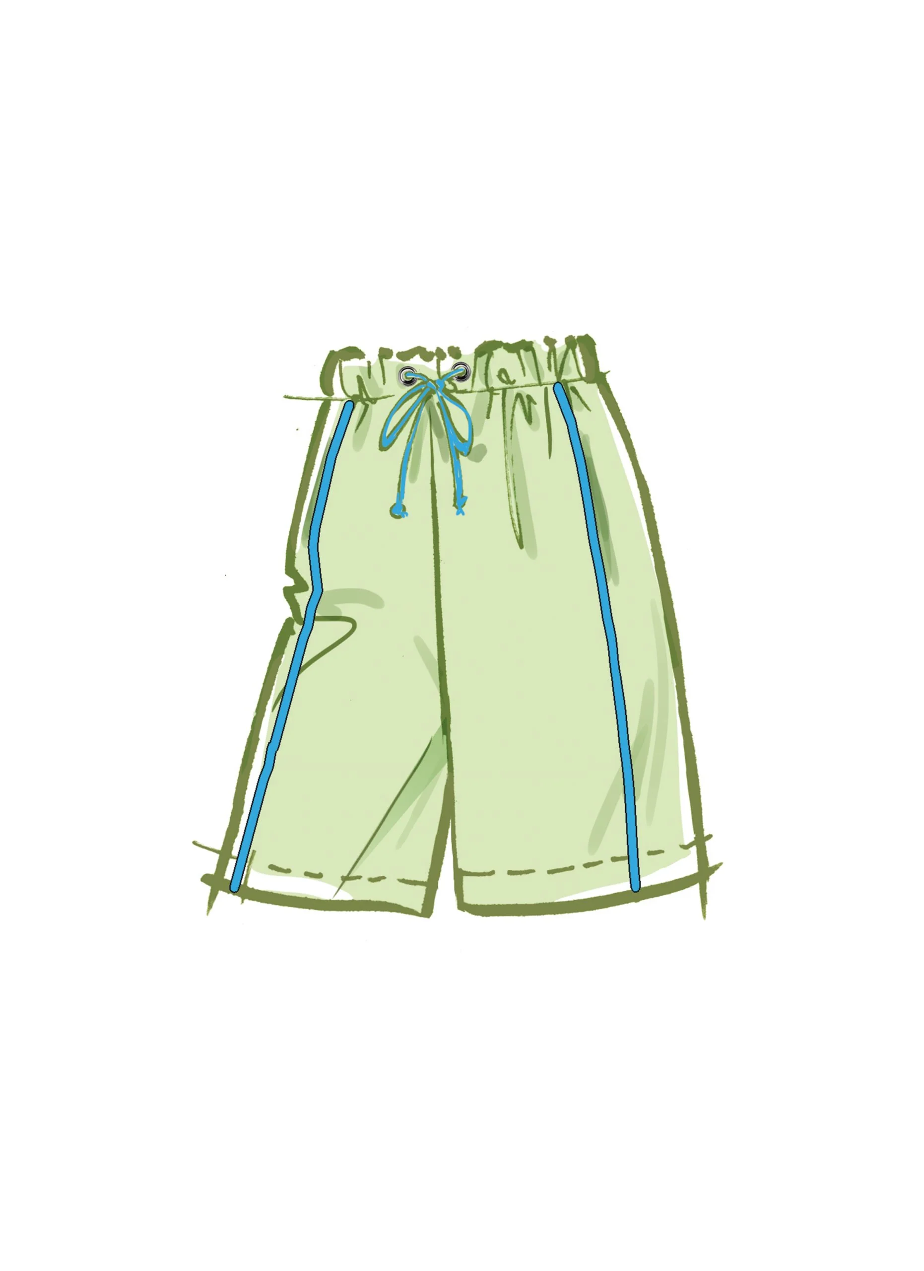 McCalls Men's Knit Tops & Shorts M8485 - Image 7