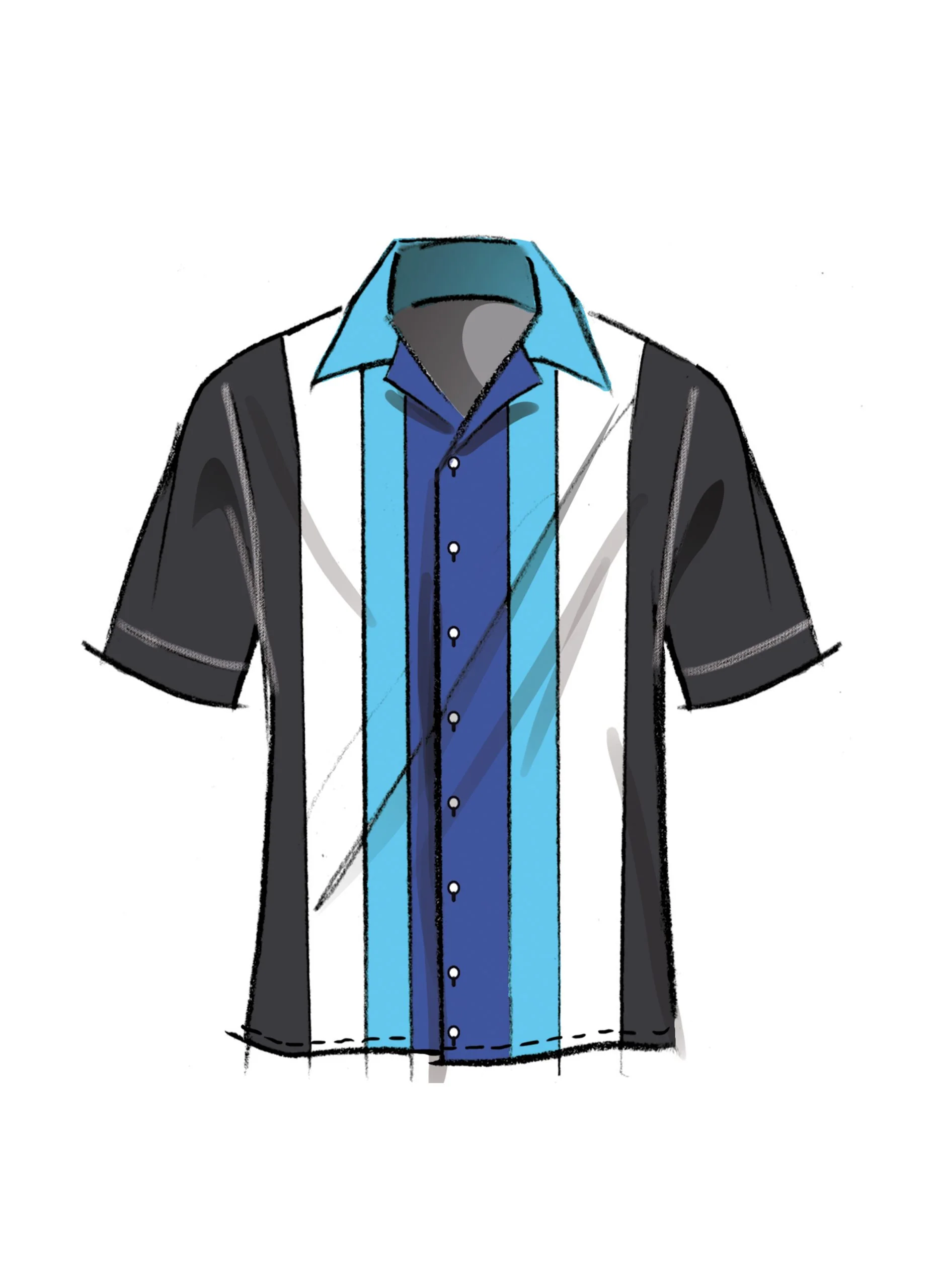 McCalls Men's Shirt M8459 - Image 5