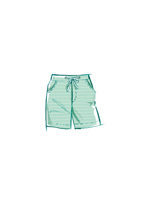 McCalls Men's Shirts & Shorts M8414 - Image 6