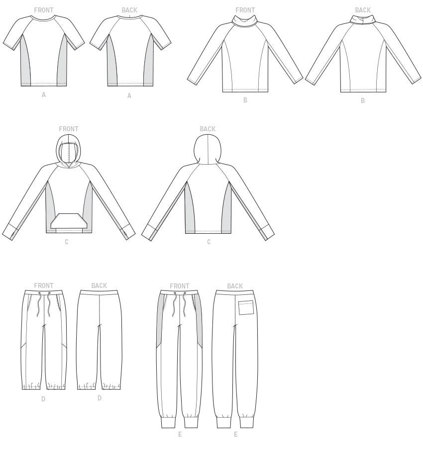 McCalls Men's Tops and Trousers M7486 - Image 8