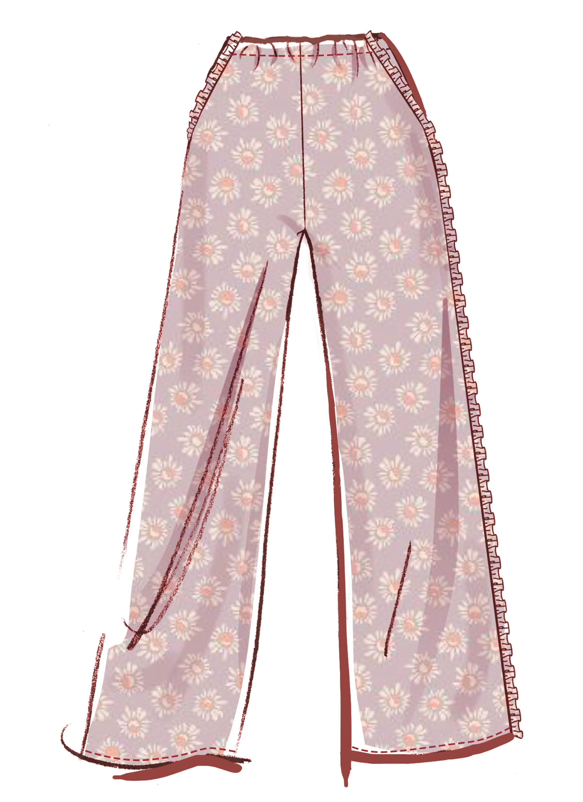 McCall's Misses' and Women's Pyjamas M8612 - Image 7