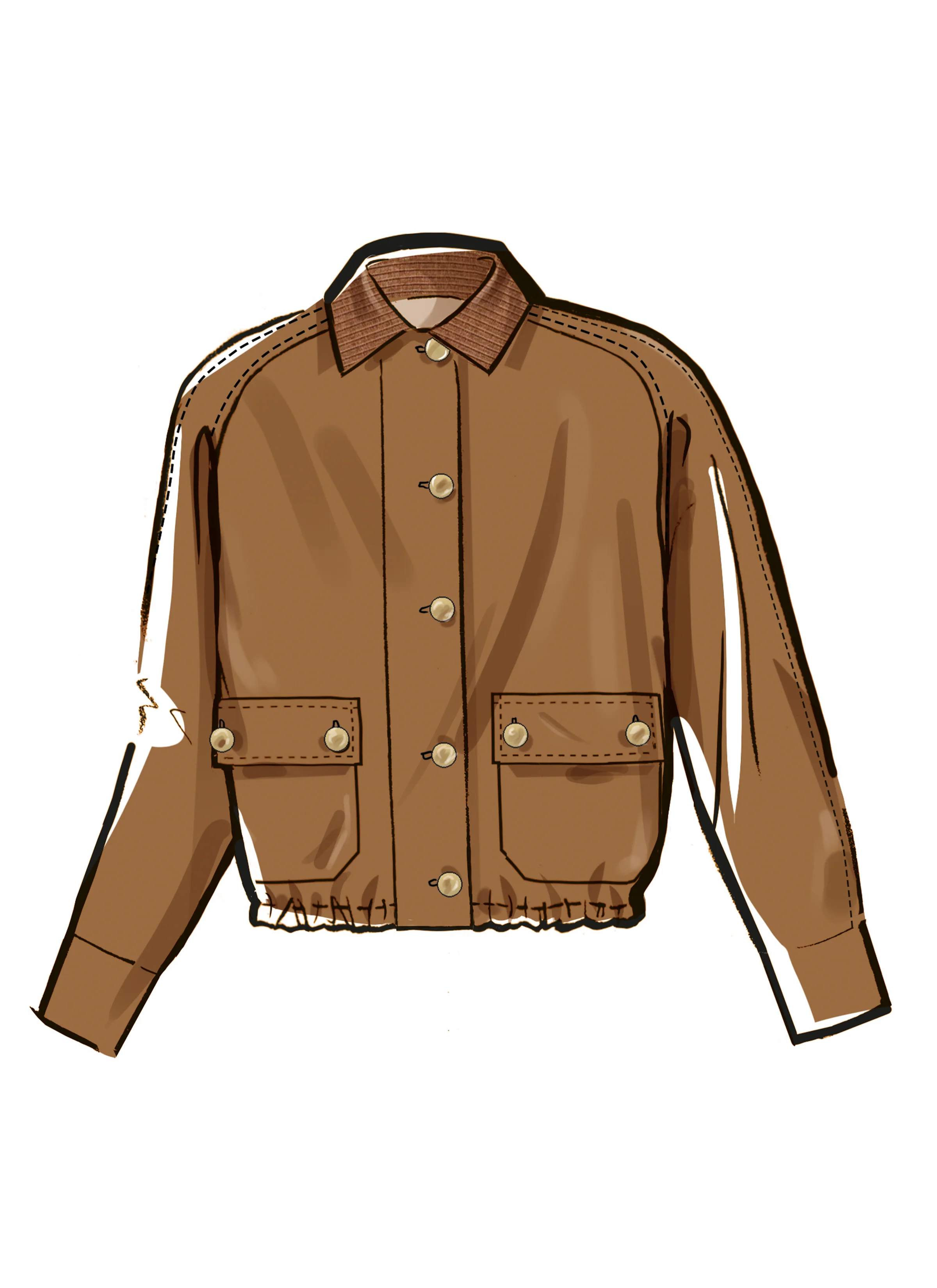 McCall's Misses' Blouson Jackets M8607 - Image 4
