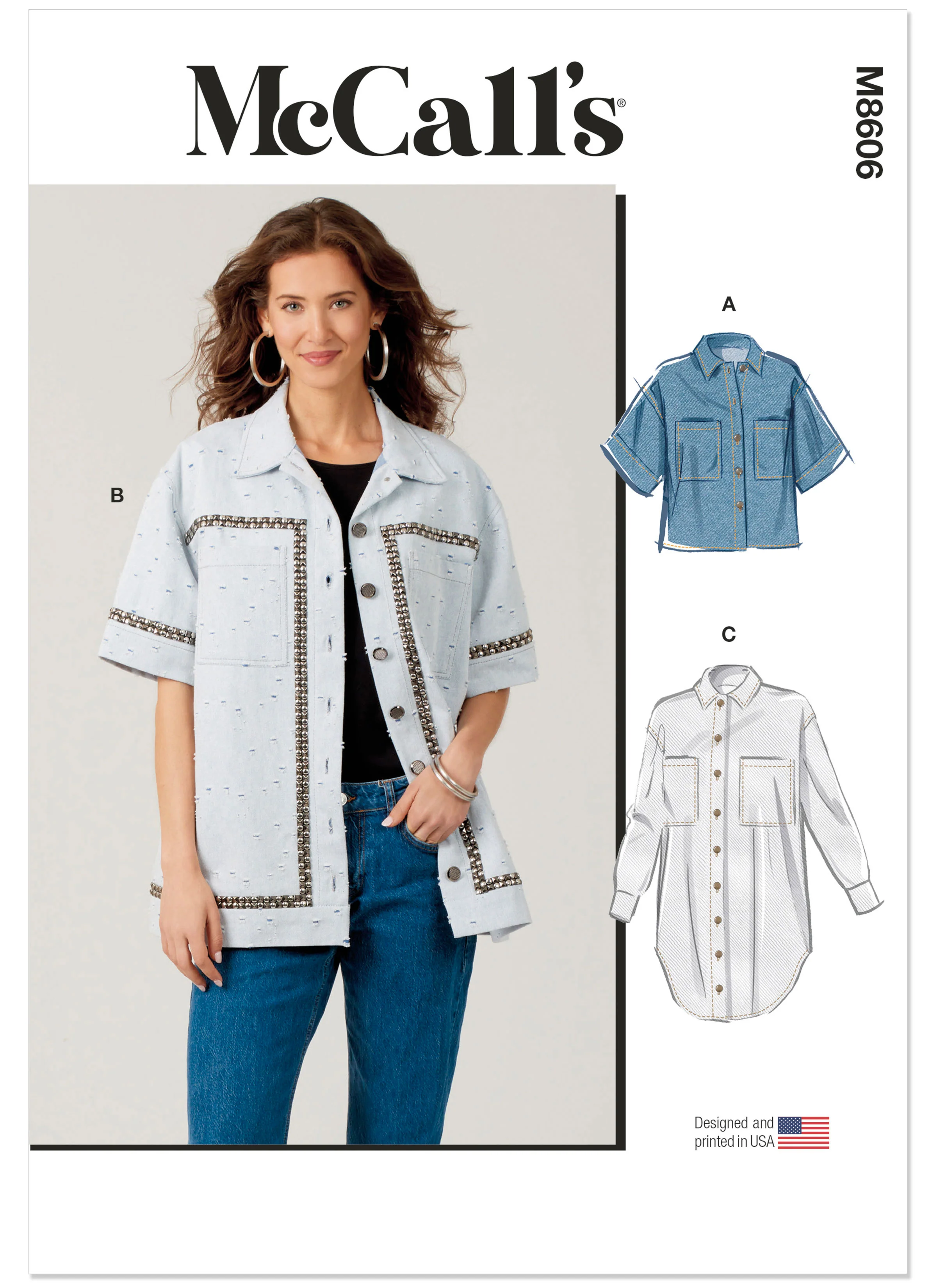 McCall's Misses' Shirt M8606 - Image 2