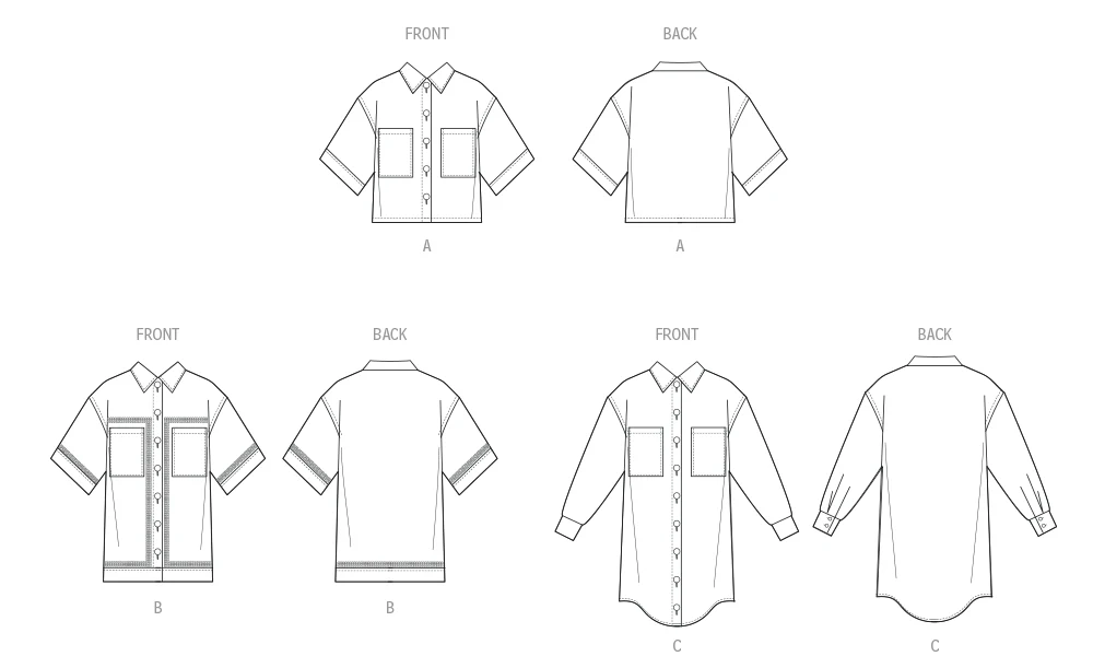 McCall's Misses' Shirt M8606 - Image 7