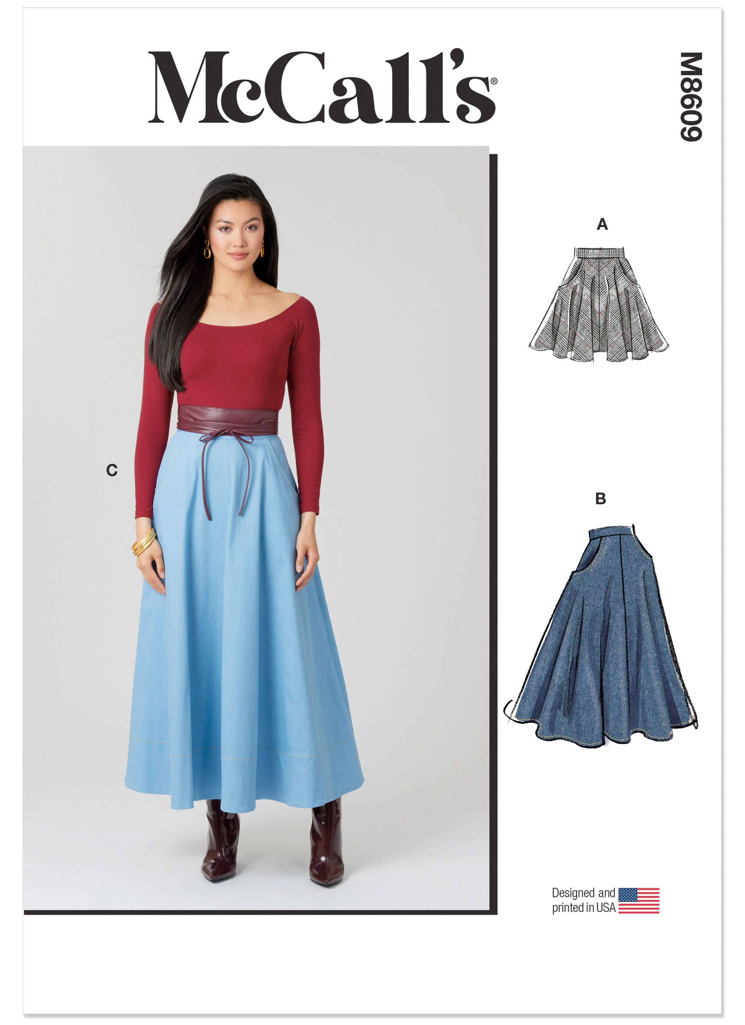 McCall's Misses' Skirt M8609 - Image 2