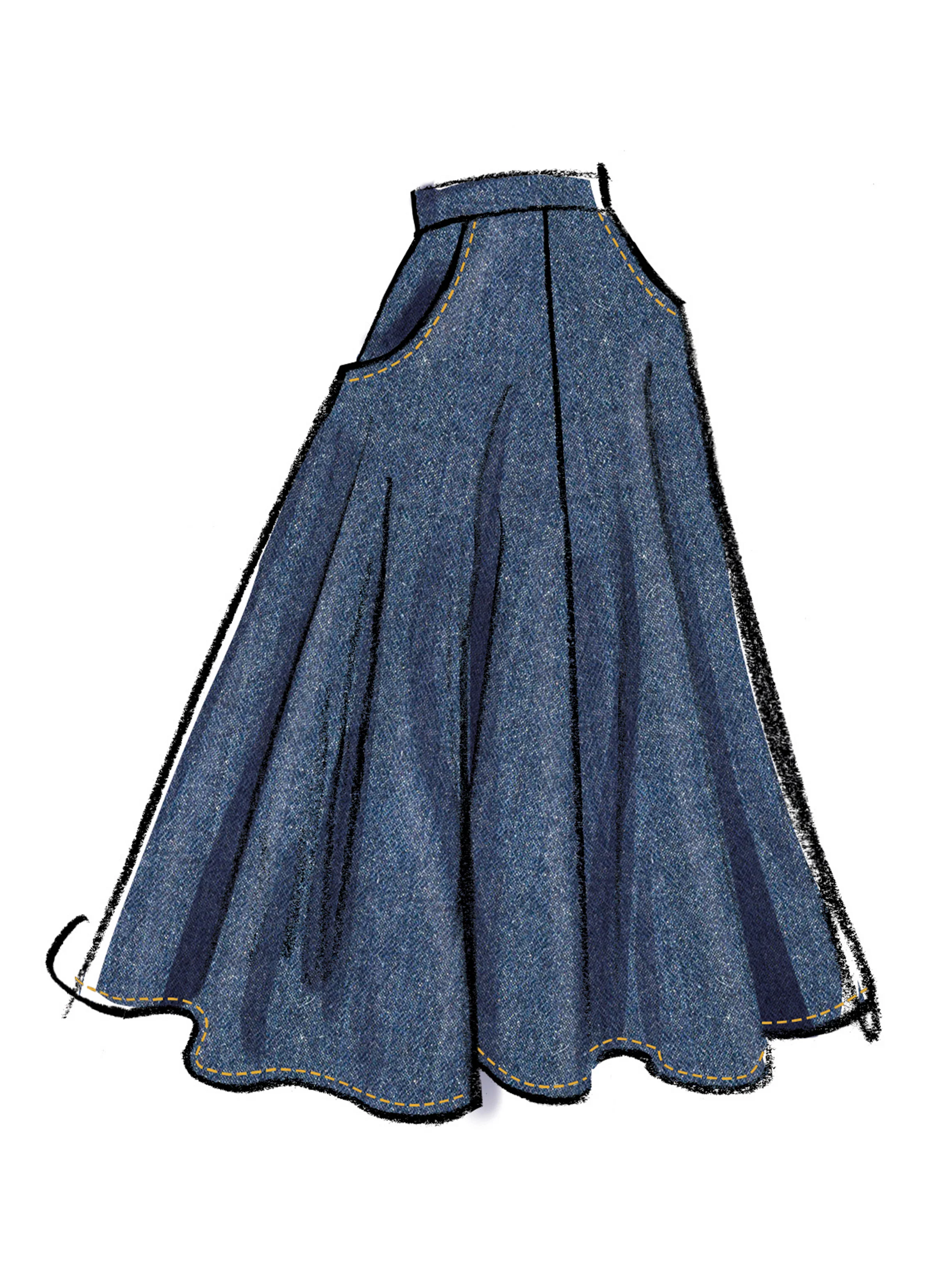McCall's Misses' Skirt M8609 - Image 4