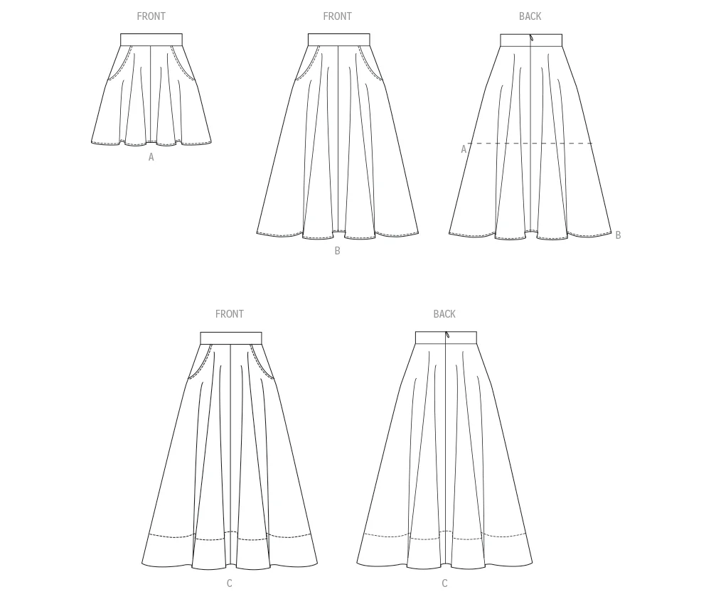 McCall's Misses' Skirt M8609 - Image 6