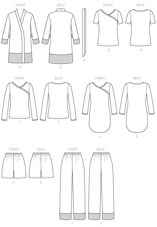 McCalls Nightwear M7297 - Image 9
