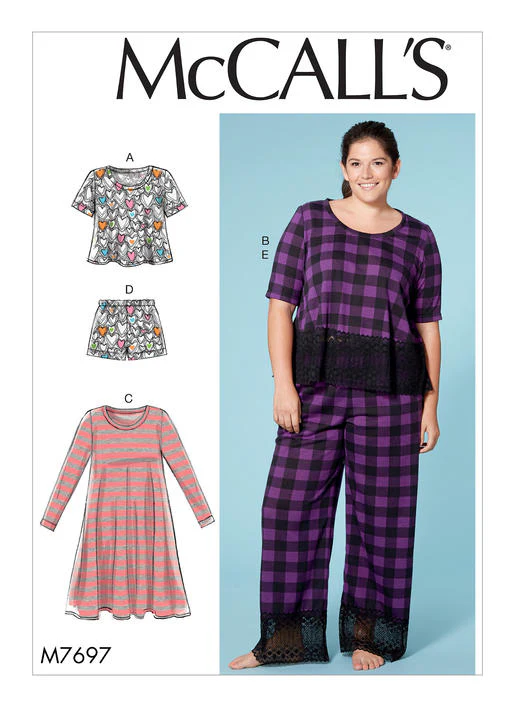 McCalls Nightwear M7697 - Image 7