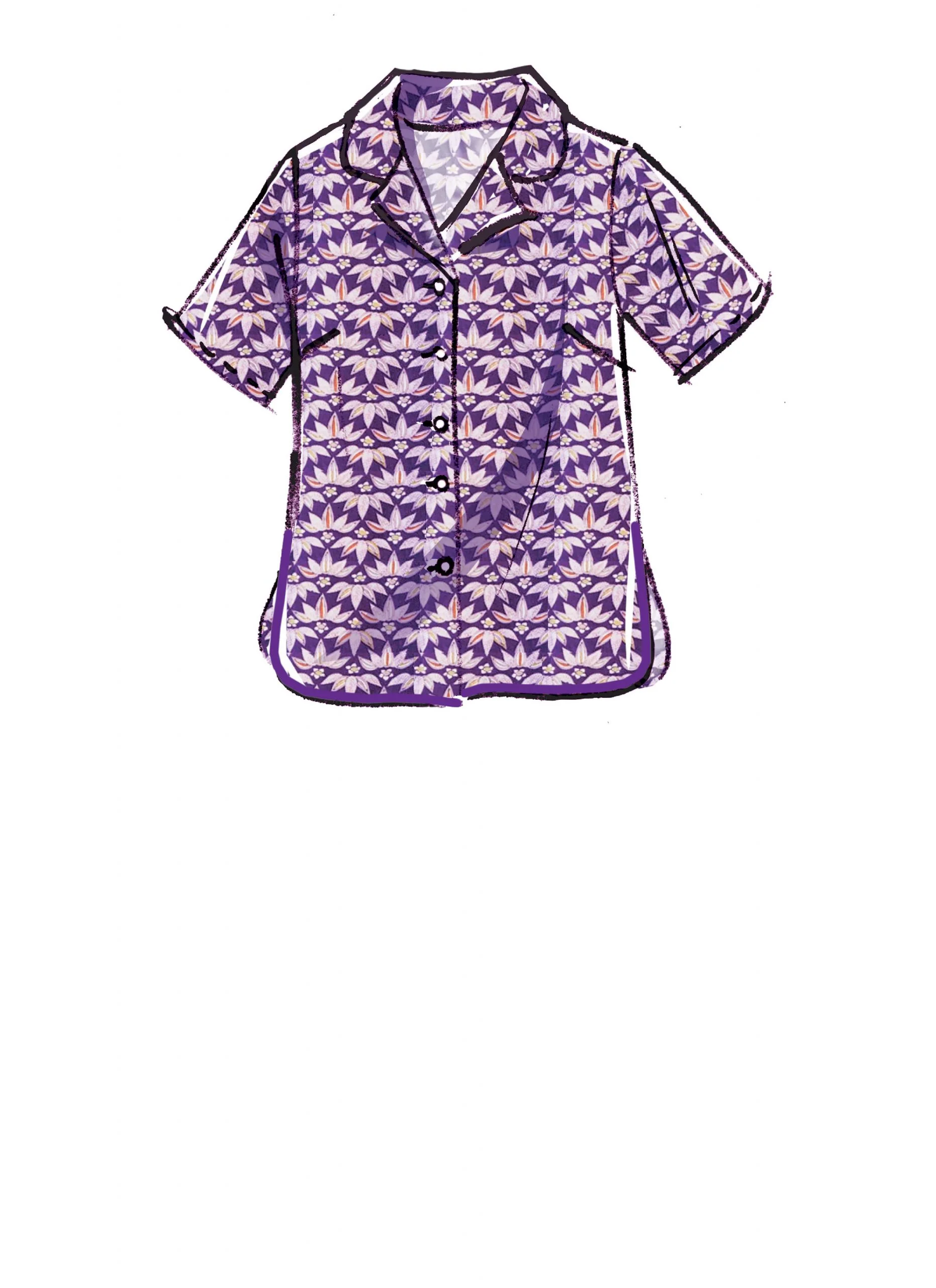 McCalls Nightwear M8056 - Image 2